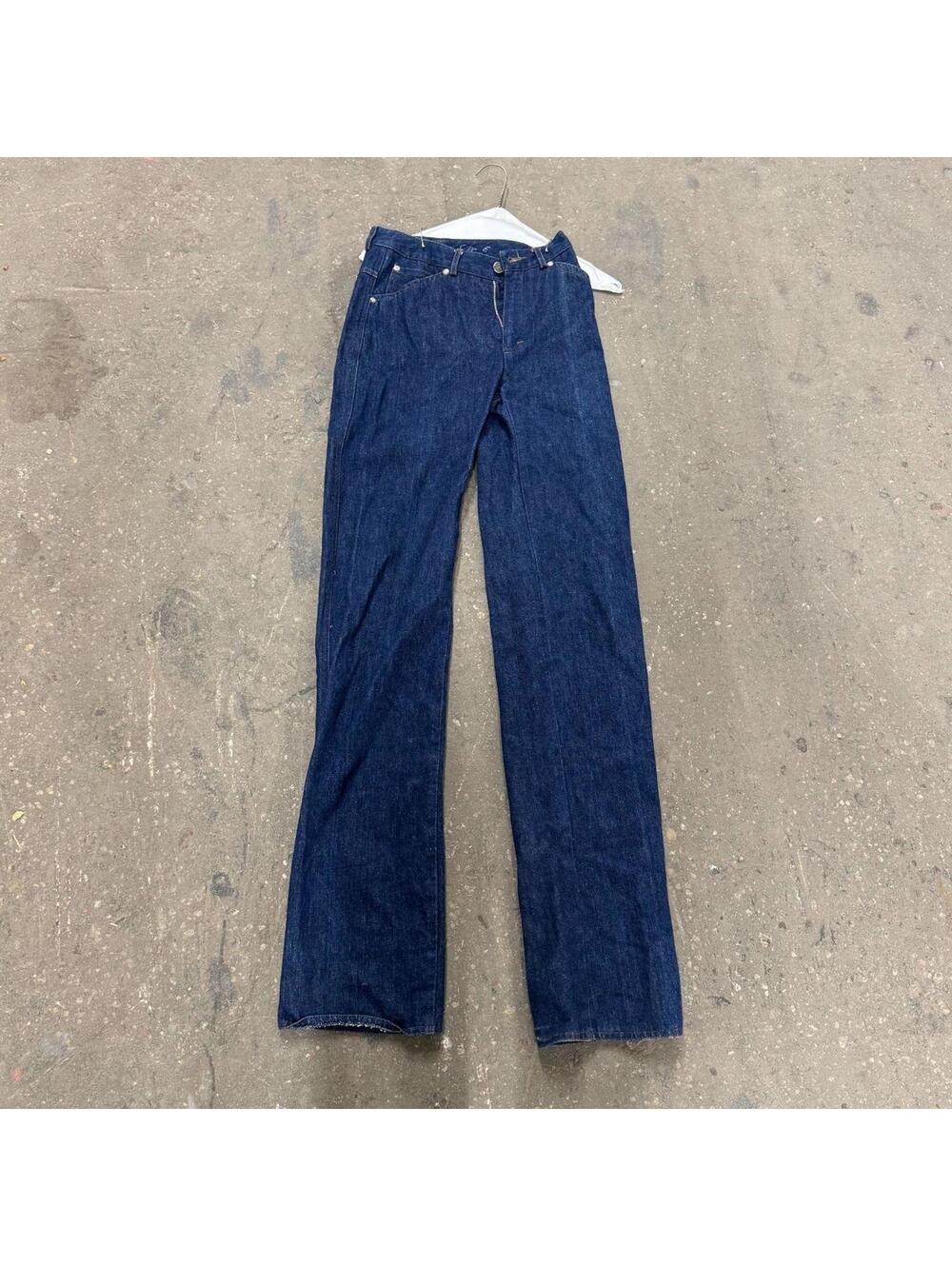 Vintage 70s High Rise Straight Leg Jeans XS